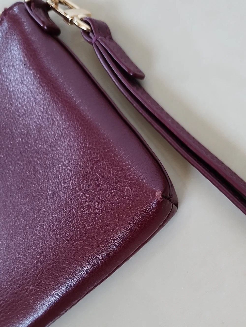 Tory Burch Bordeaux Wristlet Wallet